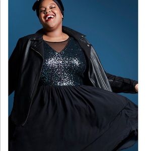 Torrid holiday midi dress